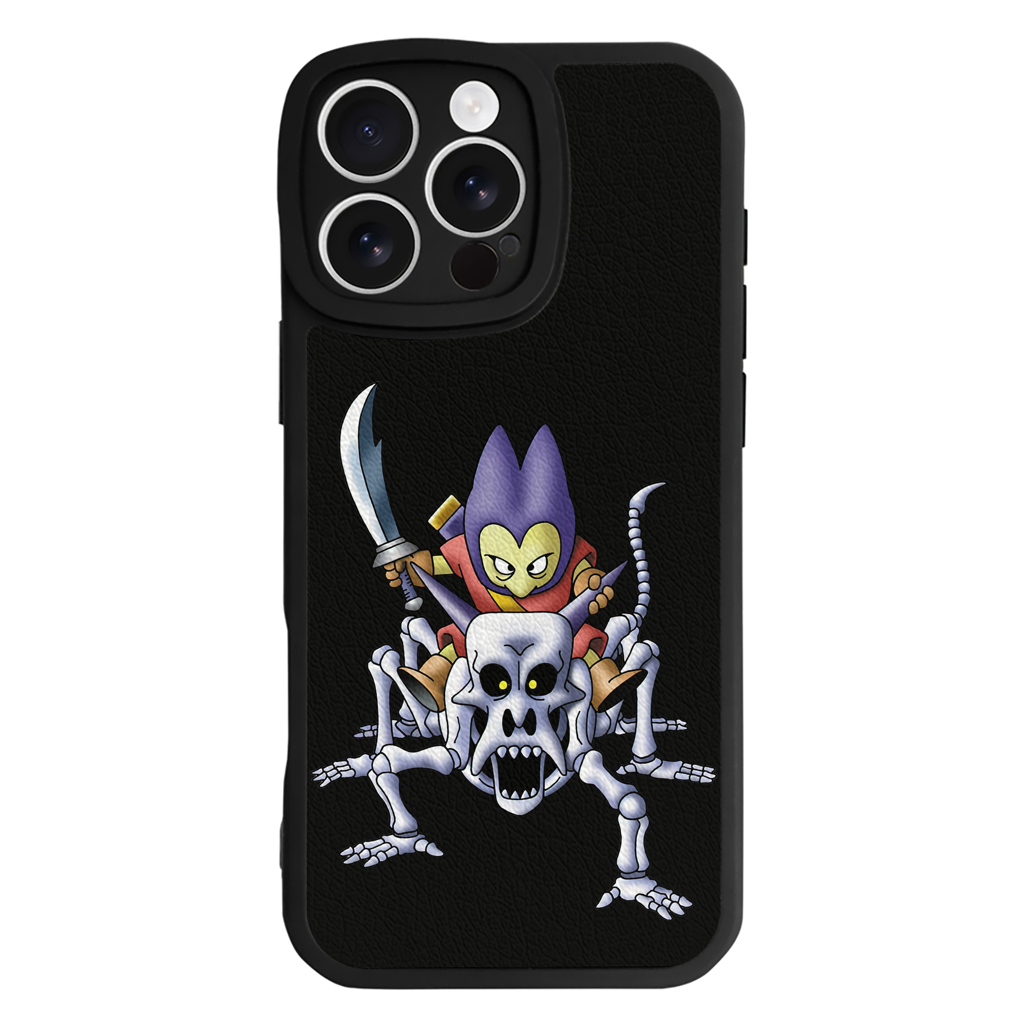 （画像用） ドラゴンクエスト Doragon Kuesuto Dragon Quest 【iPhone 16シリーズ対応】シリコンスマホケース（レザー調） 材質：シリコン